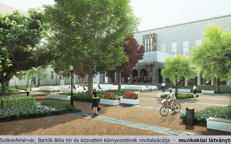 Újabb tér újul meg a Belvárosban – tervezői tájékoztató a Bartók Béla térről