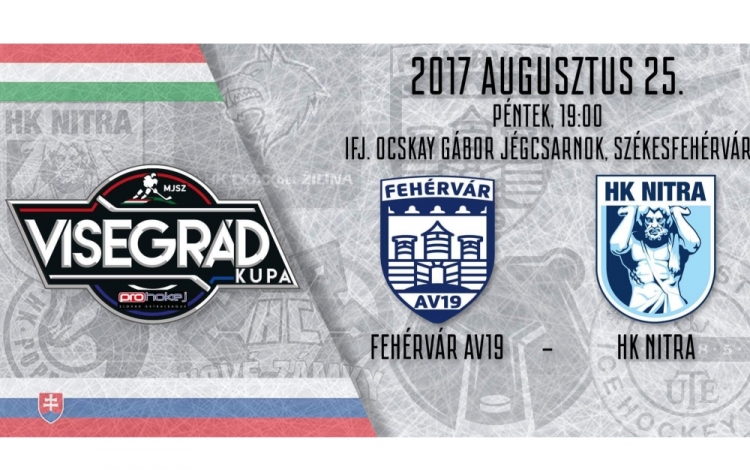 Visegrád Kupa: Fehérvár AV19 - HK Nitra