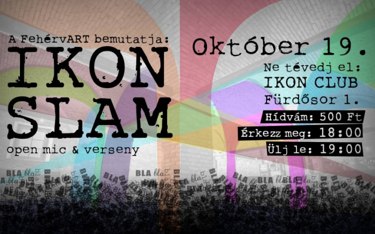 Slam Poetry verseny lesz csütörtökön az Ikon Clubban