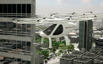Ez már a jövő: így repül az önvezető légitaxi (videó)