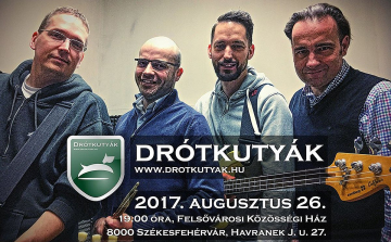 Drótkutyák koncert lesz szombaton a Felsővárosi Közösségi Házban