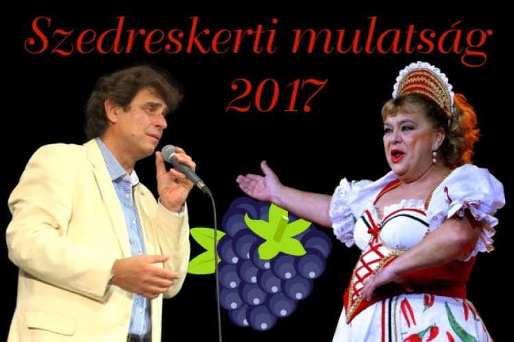 Idén ötödik alkalommal, Szedreskerti mulatság