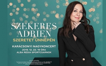Székesfehérváron ad karácsonyi koncertet Szekeres Adrien