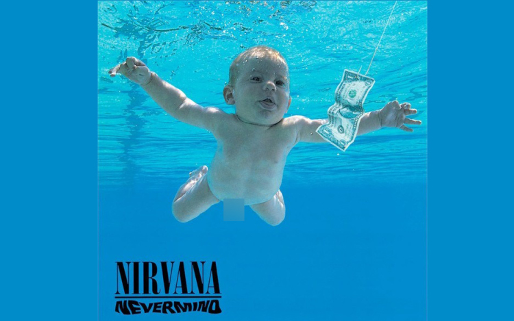 Gyerekpornográfia miatt perel a Nirvana Nevermind-albumának borítóján szereplő férfi