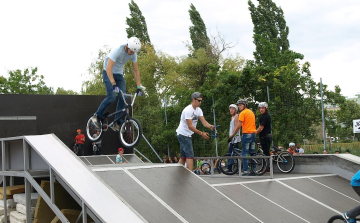 Este hét óráig tart nyitva a Bregyóban a BMX  és gördeszka park