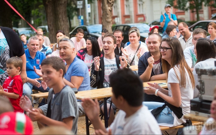 Közösségi meccsnézés lesz szerdán este - szurkoljon a Vidinek a Zichy ligetben!