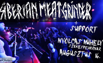 Siberian Meat Grinder koncert a Nyolcas Műhelyben