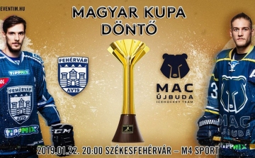 Fehérvár AV19-MAC Újbuda - kedden este lesz a Jégkorong Magyar Kupa döntője