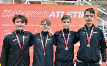 Bajnoki érmek az atléták U16-os országos fedettpályás bajnokságról