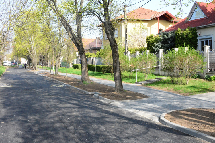 Elkészült az Adonyi utca zsákutca szakaszának felújítása