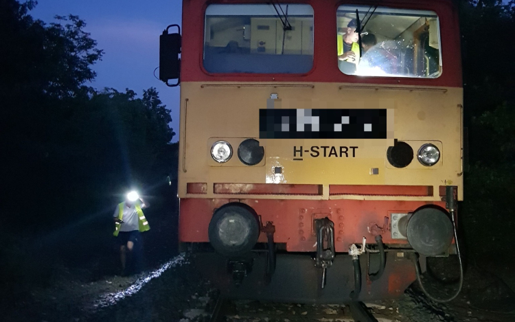 Újra kisiklott a vonat a Bakonyban, ugyanott, ahol pár napja