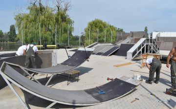 Minden elemét felújítják a Bregyó BMX és gördeszka pályájának -