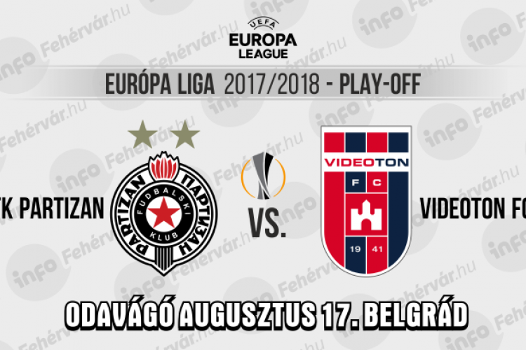 A Partizan Belgrád lesz az ellenfelünk az EL rájátszásában