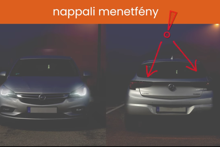 Ezért nem elég a nappali menetfény!