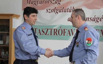 Új vezető a székesfehérvári katasztrófavédelmi kirendeltségen