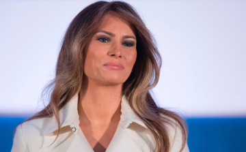 Veseműtéten esett át Melania Trump amerikai first lady