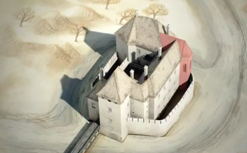Háromdimenziós film készült a simontornyai várról
