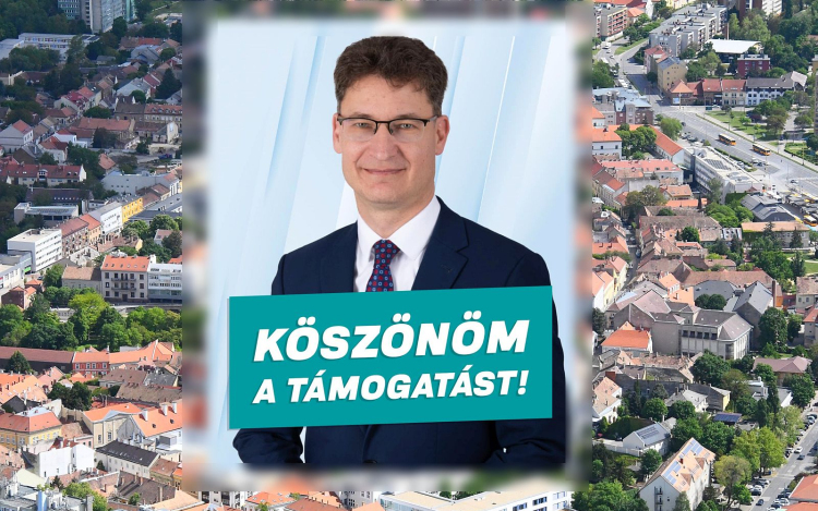 Nagy többséggel választották újra dr. Cser-Palkovics András polgármestert