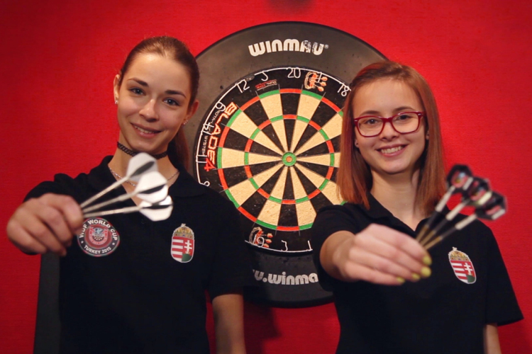 Darts, U18-as Eb: Czipó Vivien megszerezte a harmadik aranyát